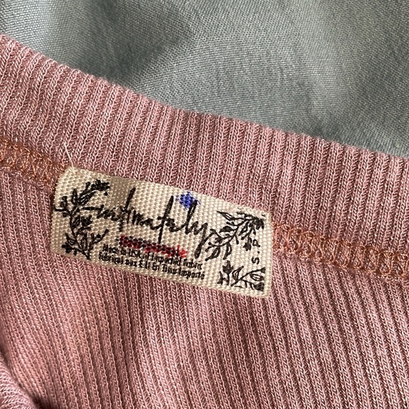 NWOT Free People Intimately One Shoulder Tank Top - Picture 2 of 3